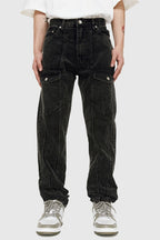 Old Order Corduroy Washed Front Pockets Trousers