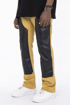 CZ Leather Double Knee Trousers