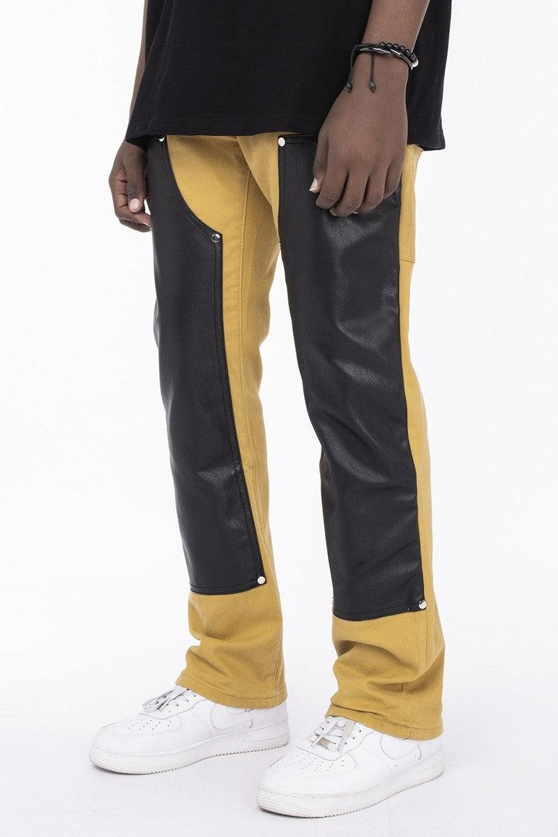 CZ Leather Double Knee Trousers