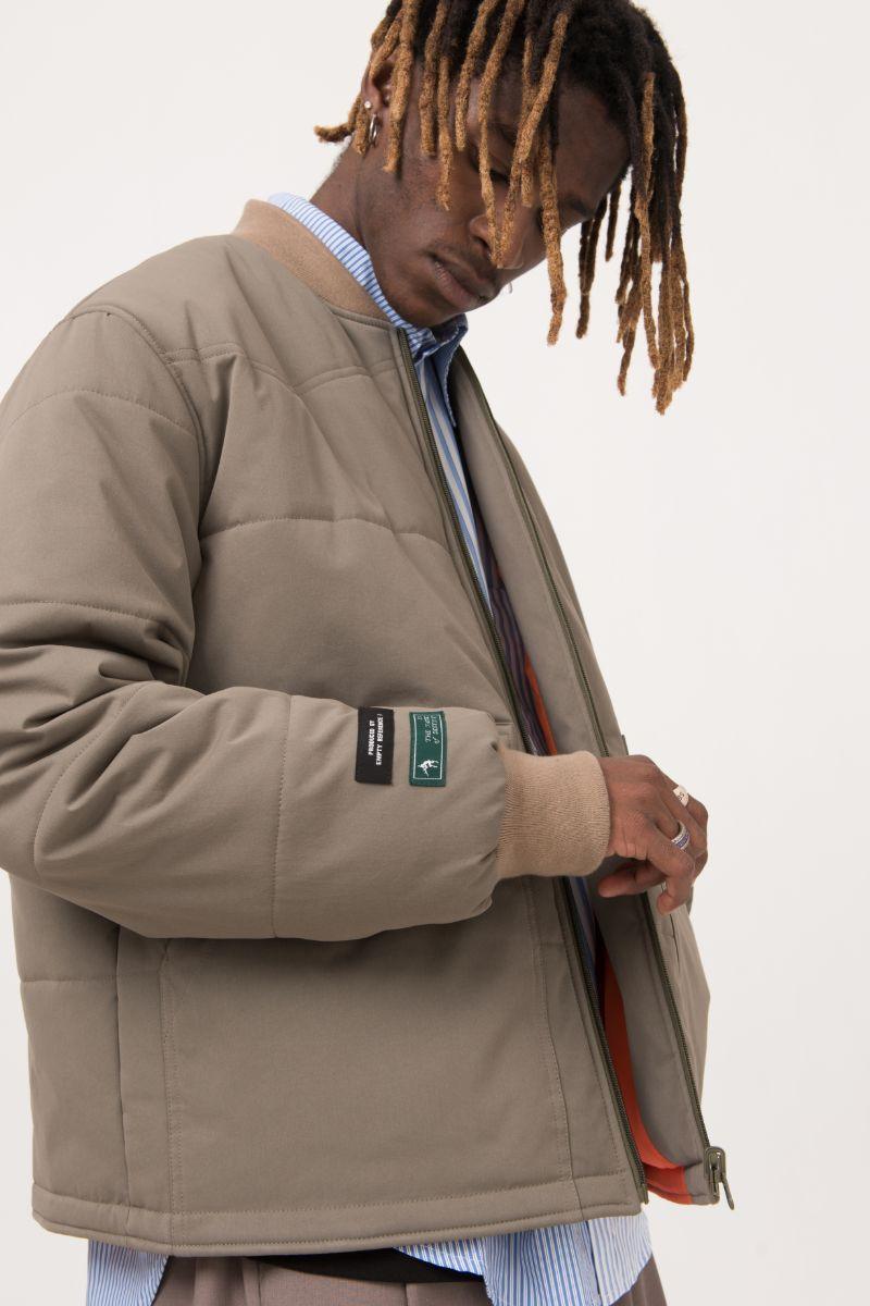 Empty Reference Embroidery Rabbit Logo Down Jacket