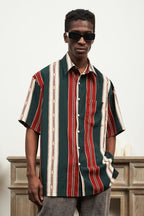Empty Reference Striped Retro Shirt
