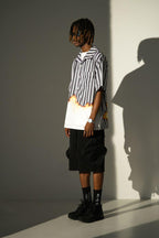 Empty Reference Burning Striped Cuban Shirt