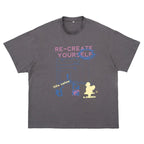 Center of Rotation Thorns Print Retro Tee