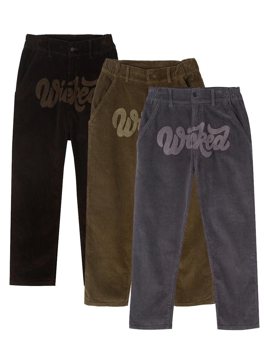F2CE Wicked Corduroy Straight Trousers
