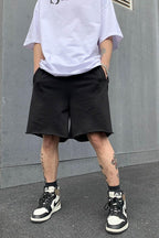 CZ Distressed Casual Shorts