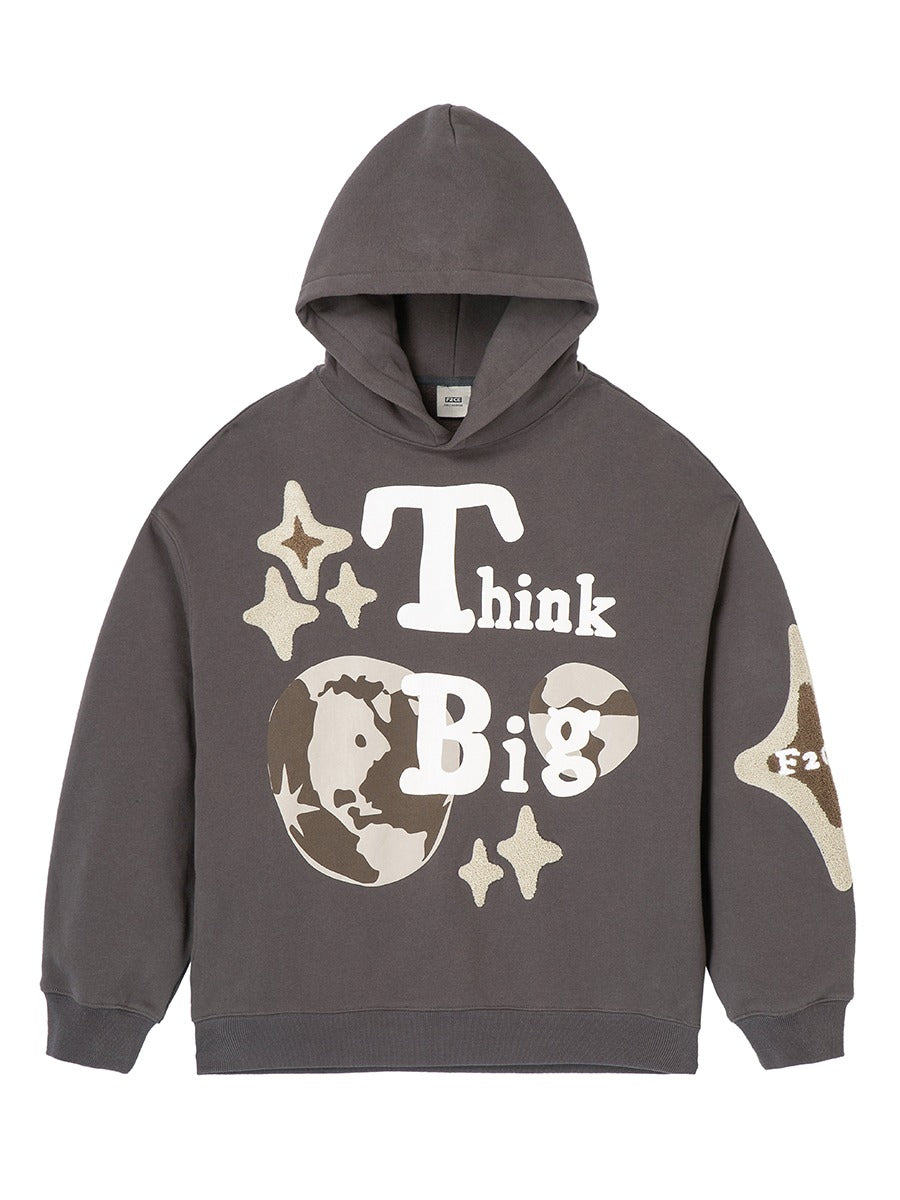 F2CE Think Big Foam Print Hoodie