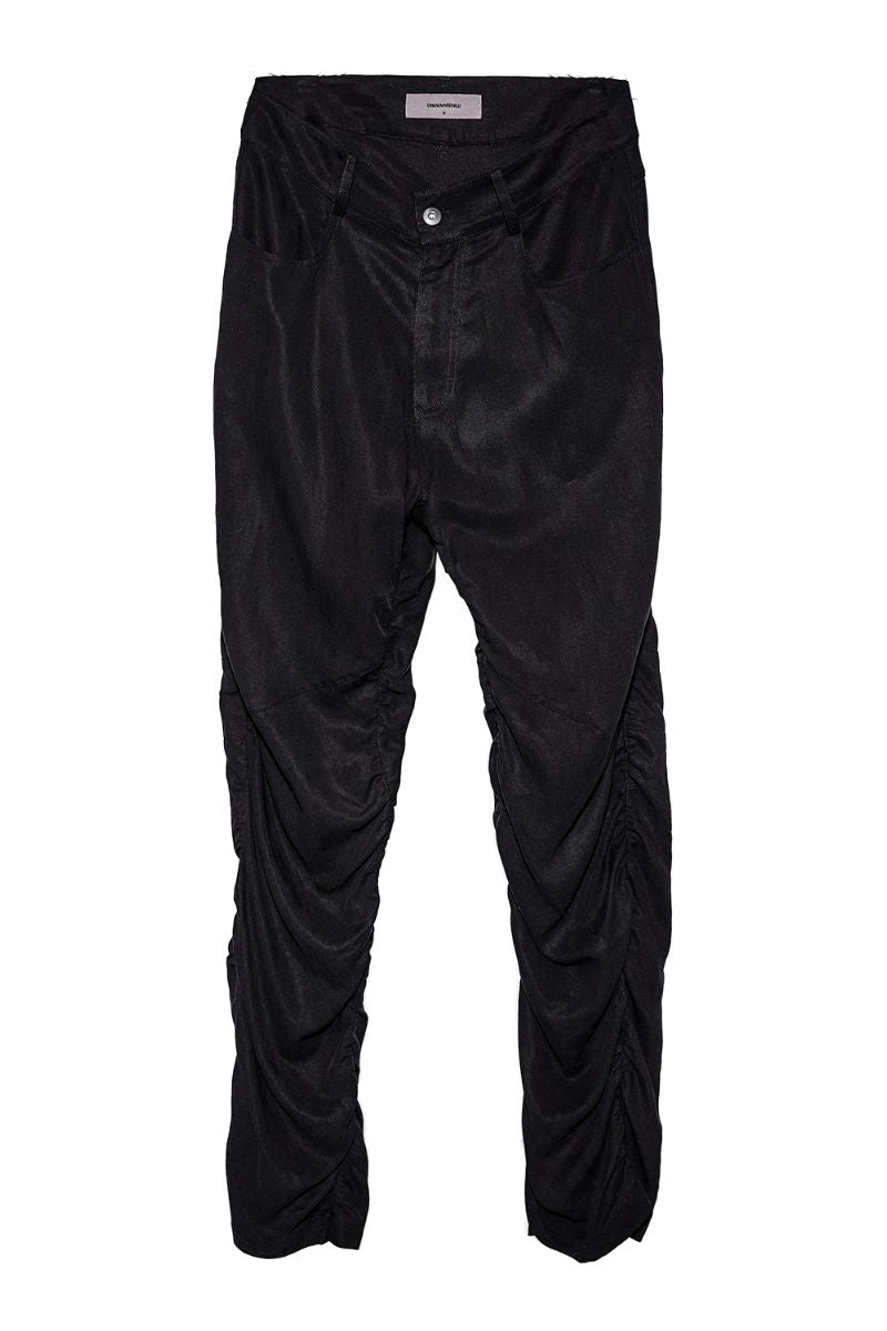 Unknown World Wrinkled Pleated Trousers