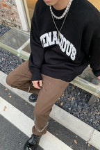 CZ Tenacious Embroidered College Sweater