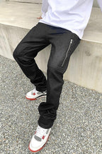 CZ Zipper Straight Trousers