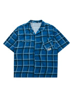 STEEPC Curved Checkered Cuban S/S Shirt