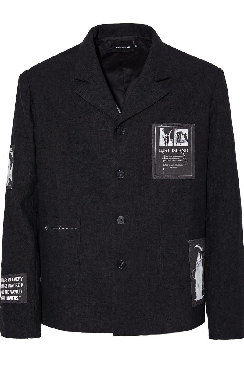 Unknown World Dystopia 1984 Blazer