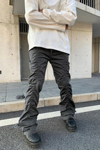 CZ Folded Adjustable Flared Trousers