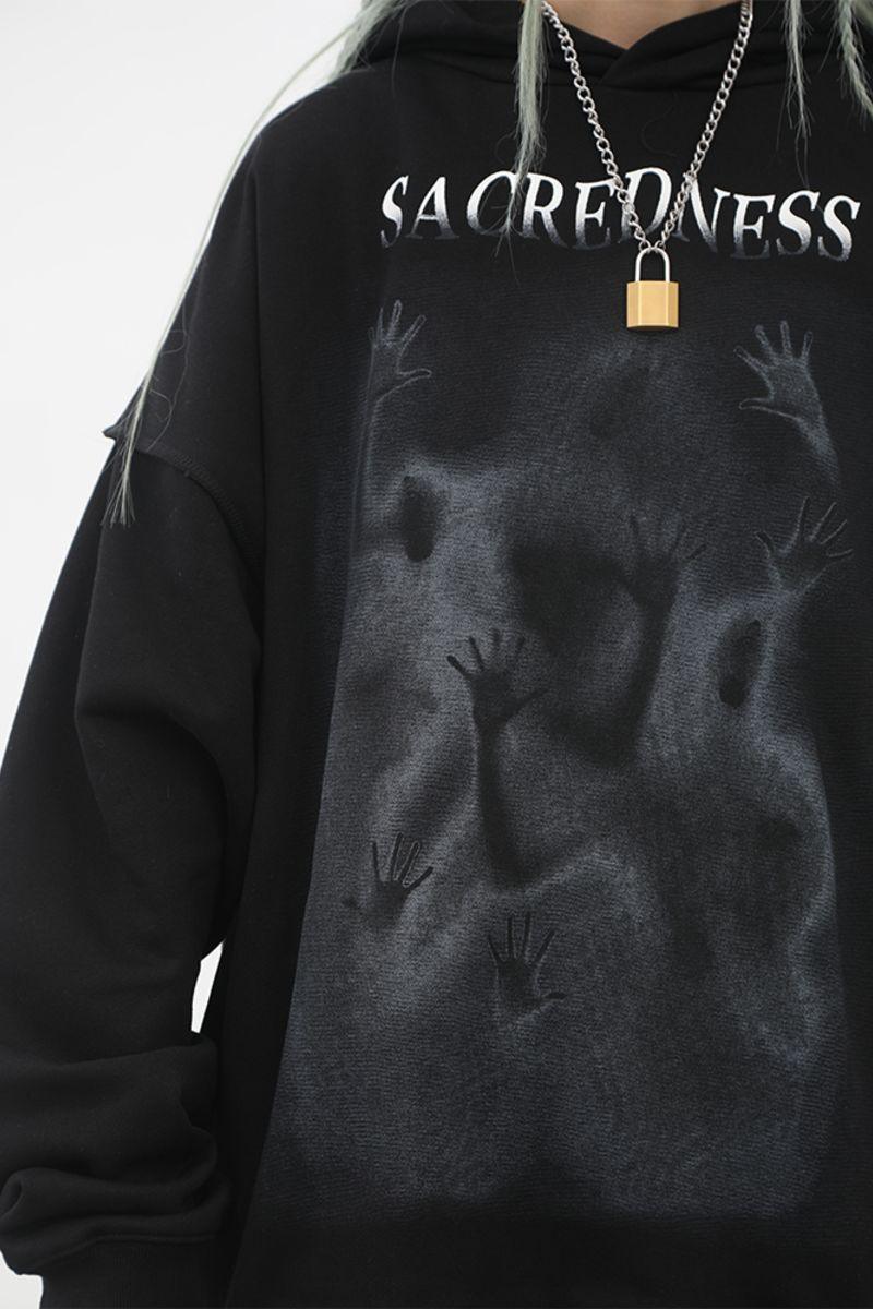 CZ Ghosts Hands Loose Hoodie