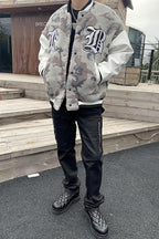 CZ Camo Sherpa Varsity Jacket