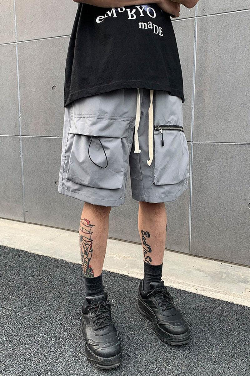 CZ Front Pockets Functional Shorts