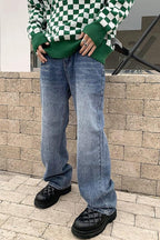 CZ Washed Vintage Loose Jeans