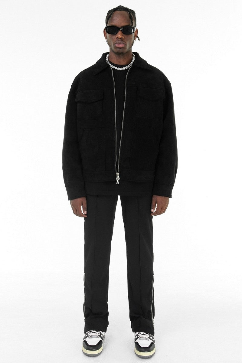 Suede Multi Pocket Jacket - EU Only