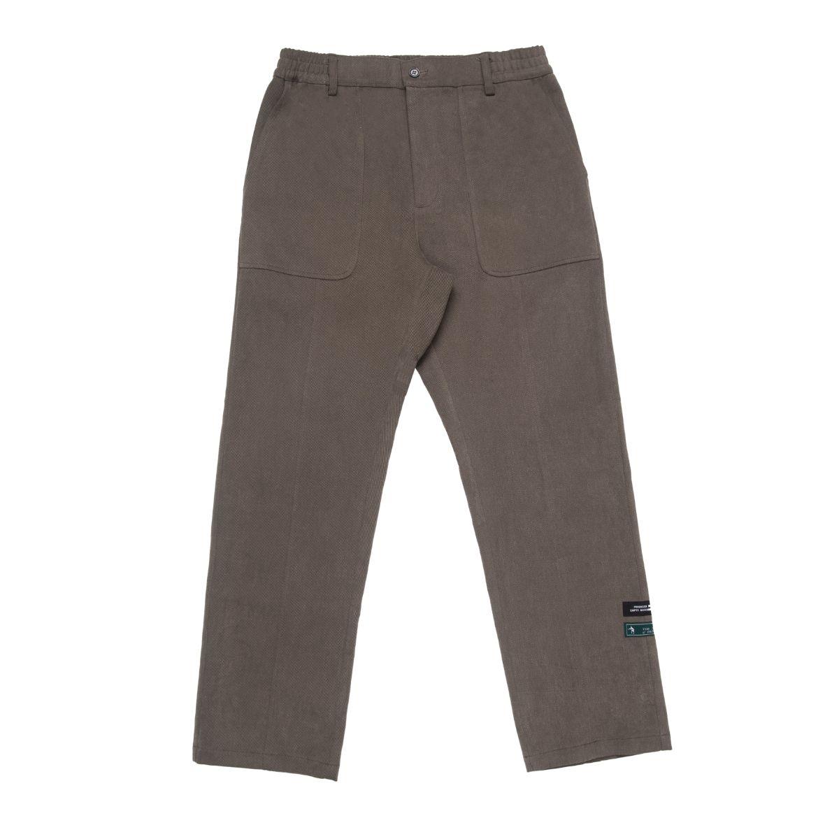 Empty Reference Loose Straight Trousers