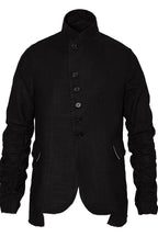 Unknown World Rumpled Cut Blazer