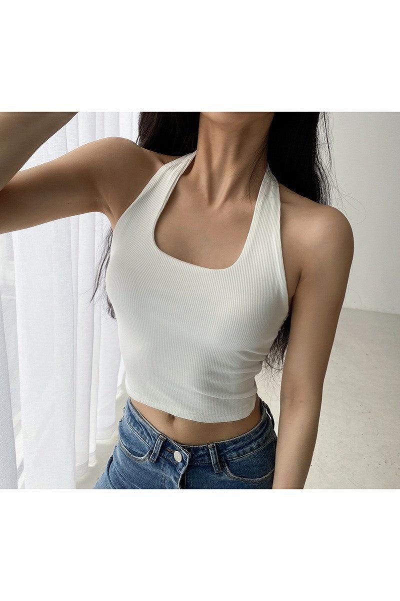 CZ Basic U-Neck Top