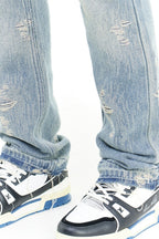 Distressed Straight Jeans - EU Only