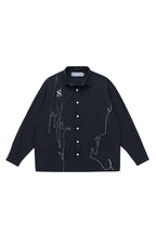 STEEPC Embroidered Lines L/S Shirt