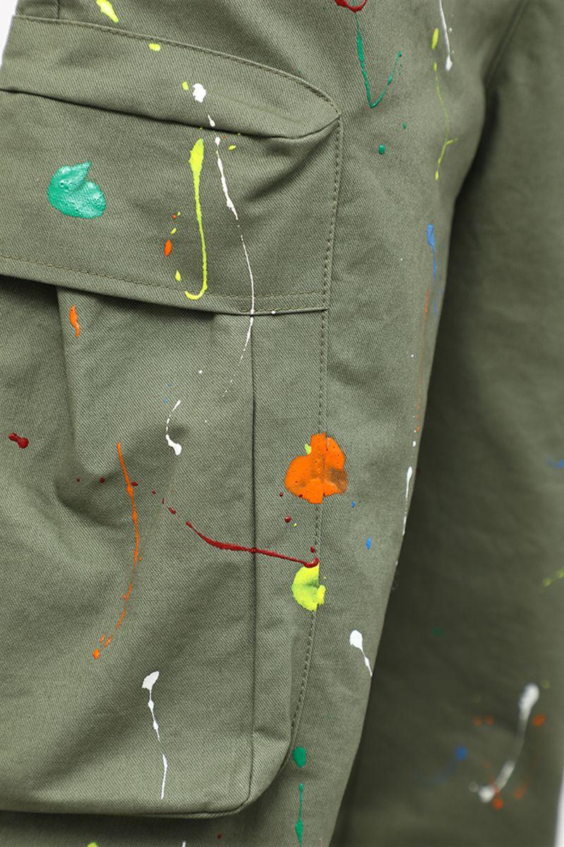 CZ Splash Ink Straight Trousers