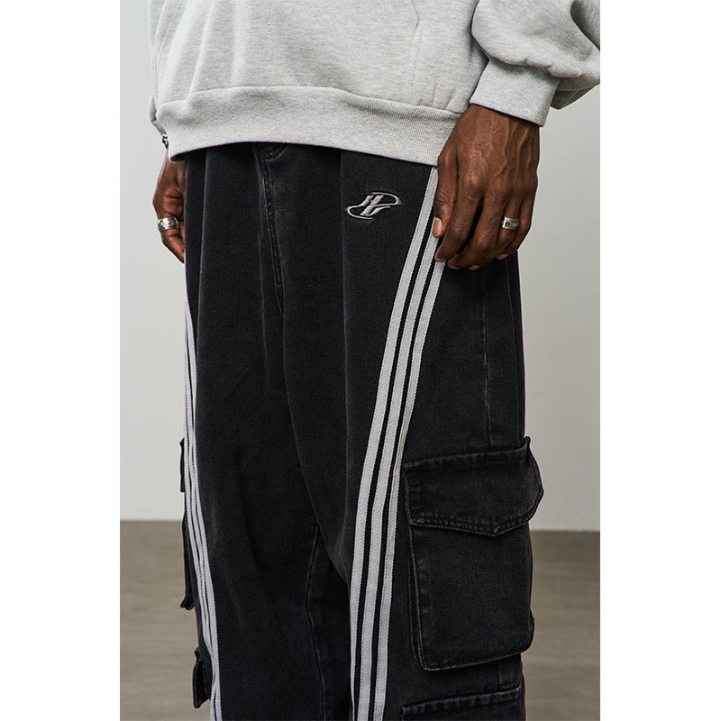 Functional Pockets Loose Jeans - EU Only