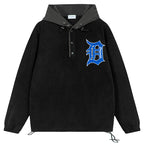 Old Order Gothic Logo Embroidered Hoodie