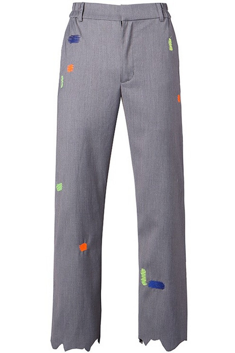 Old Order Irregular Cropped Trousers