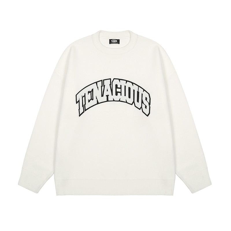 CZ Tenacious Embroidered College Sweater
