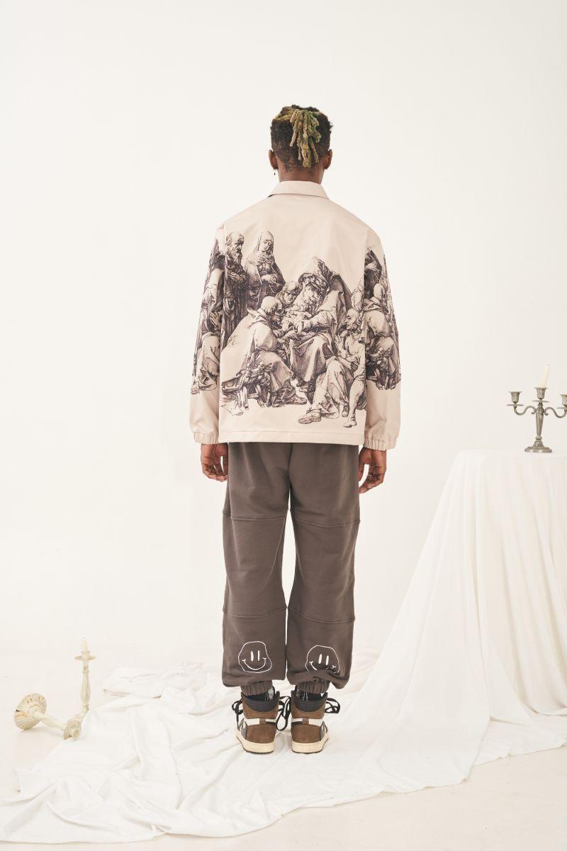 Empty Reference Childbirth Painting Coach Jacket