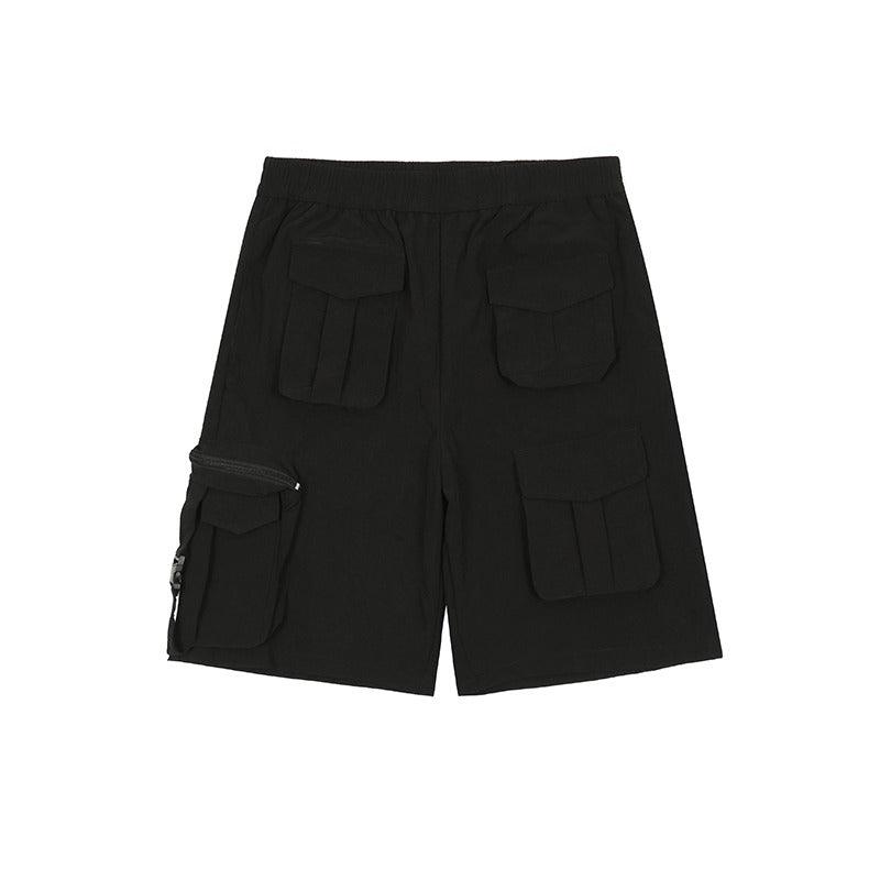 CZ Multi-Pocket Loose Shorts
