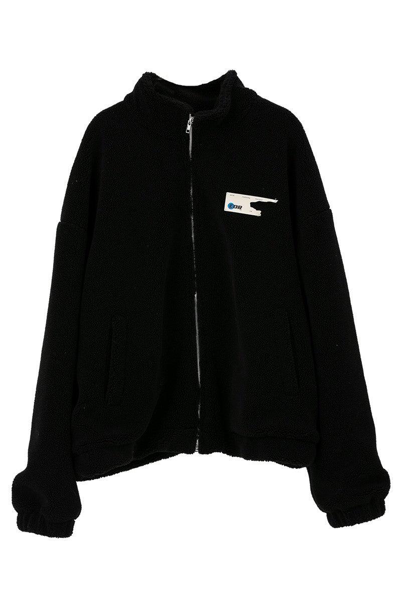 Center of Rotation Retro Velvet Logo Jacket