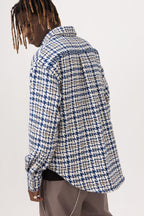 Empty Reference Houndstooth Wool Heavy L/S Shirt