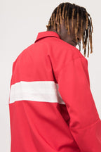 Empty Reference Swiss Half Open Collar L/S Shirt