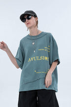 Center of Rotation Retro Irregular Tee