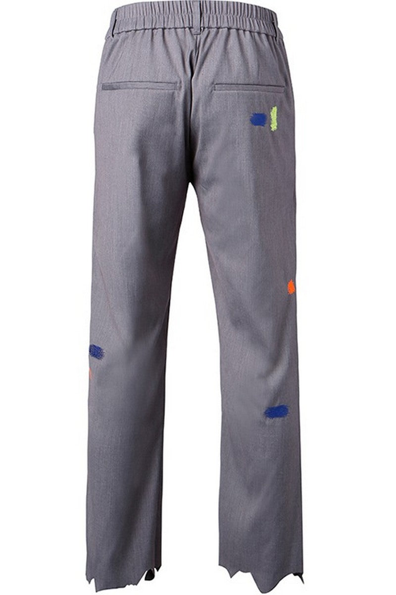 Old Order Irregular Cropped Trousers