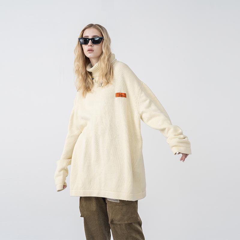 H/C High Collar Logo Sweater - UK Only