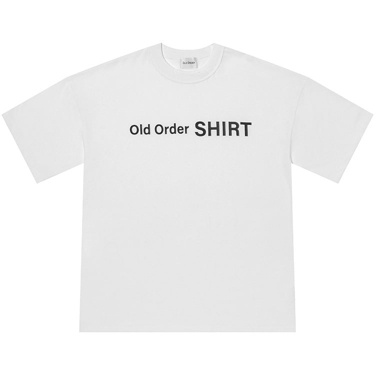 Old Order Basic Logo Print Tee