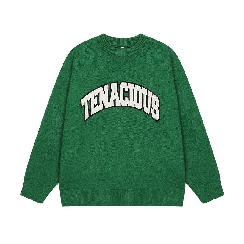 CZ Tenacious Embroidered College Sweater