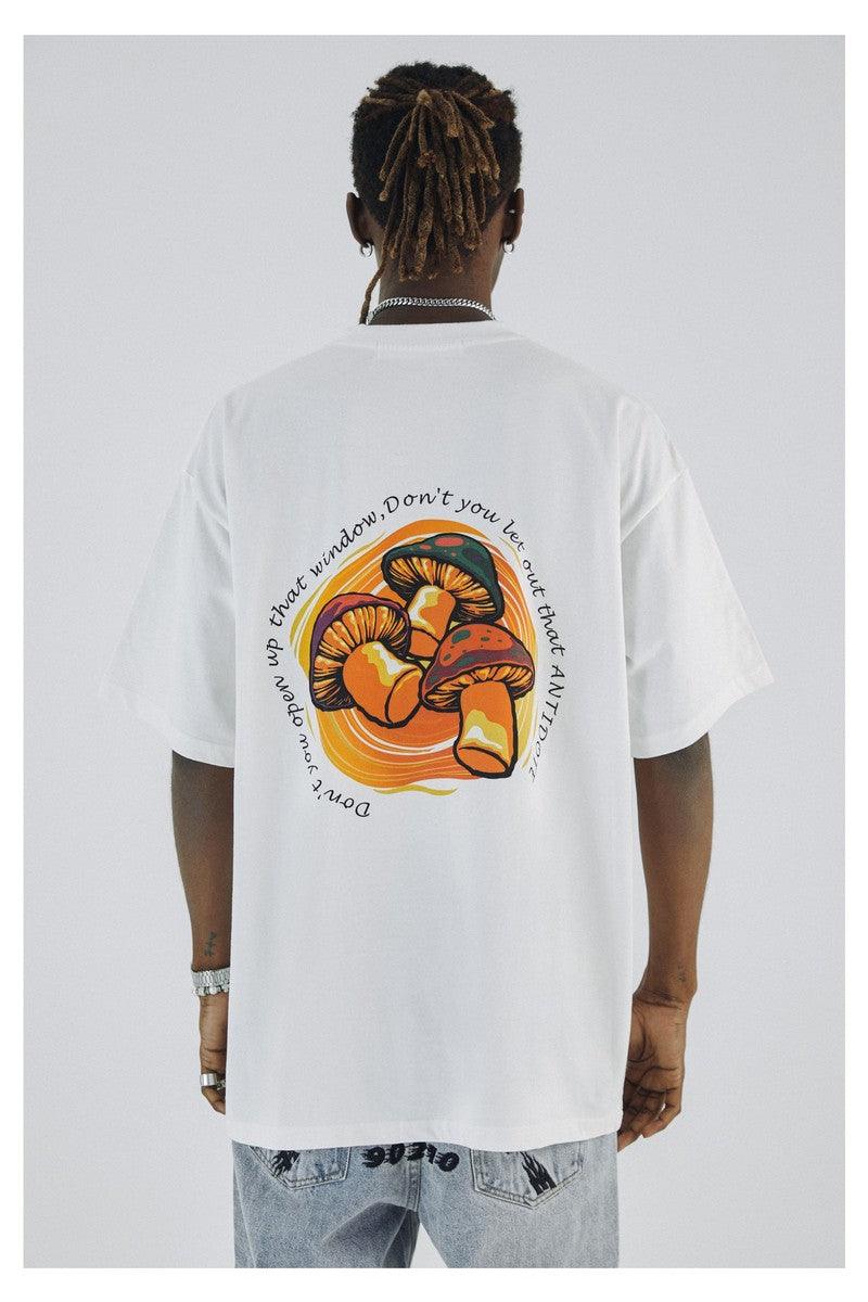 Antidote Mushrooms Spray Print Tee