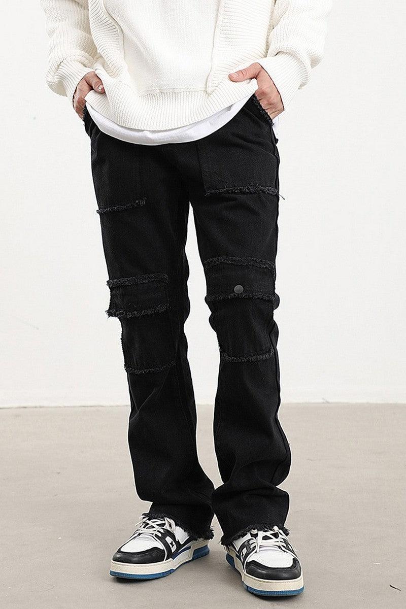 CZ Front Pockets Flared Trousers