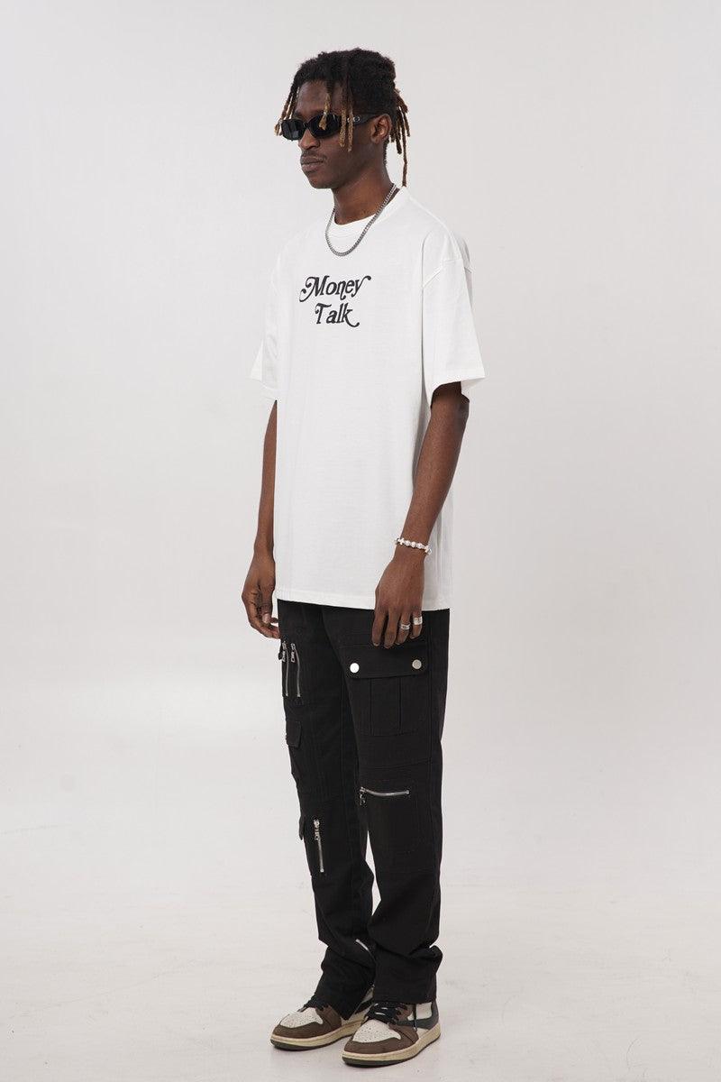 F&F Money Talk Foam Print Tee