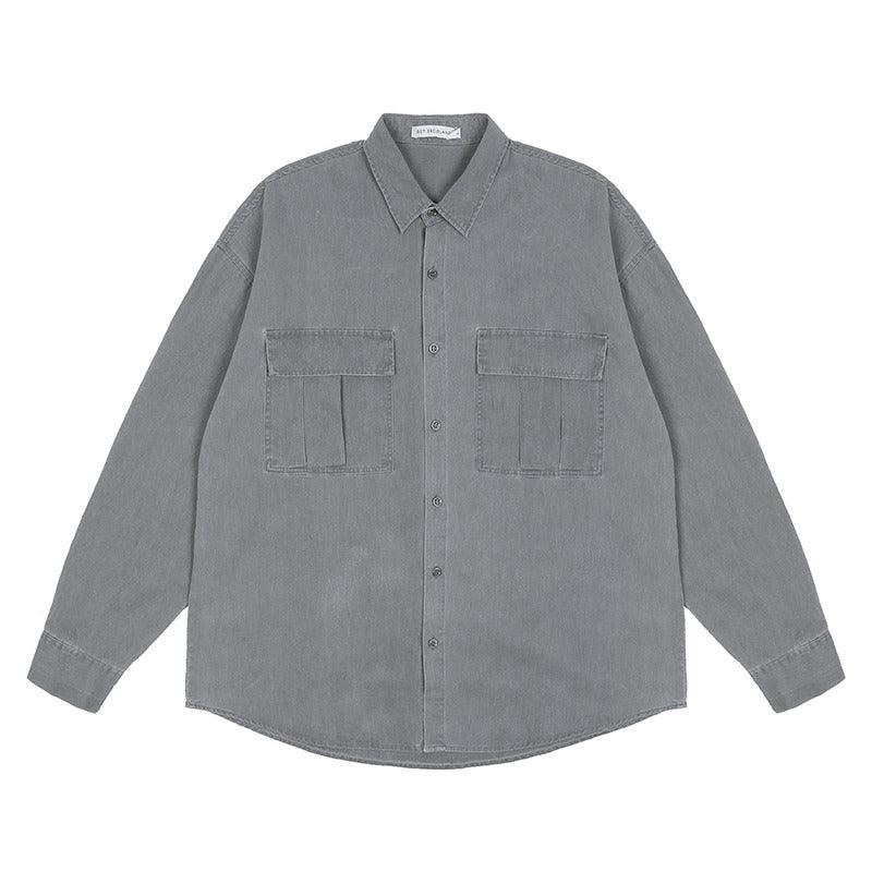 CZ Oversized Twill Basic Shirt