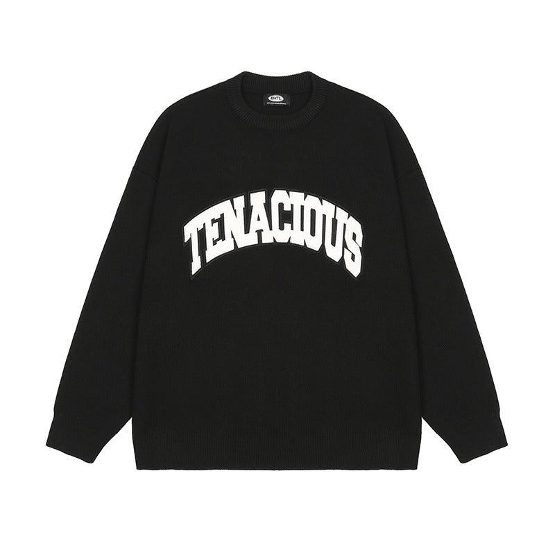 CZ Tenacious Embroidered College Sweater