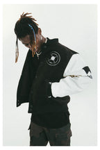 Antidote Embroidered Logo Woolen Varsity Jacket