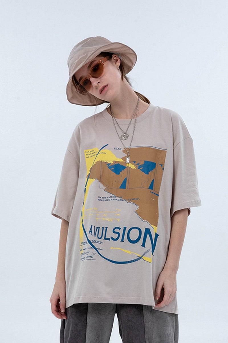 Center of Rotation Character Print Tee