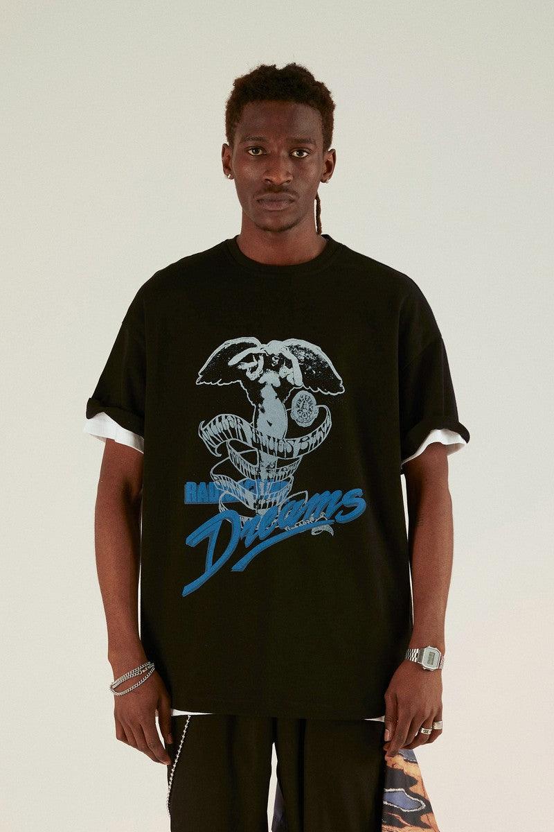 Empty Reference Fallen Angel Print Logo Tee