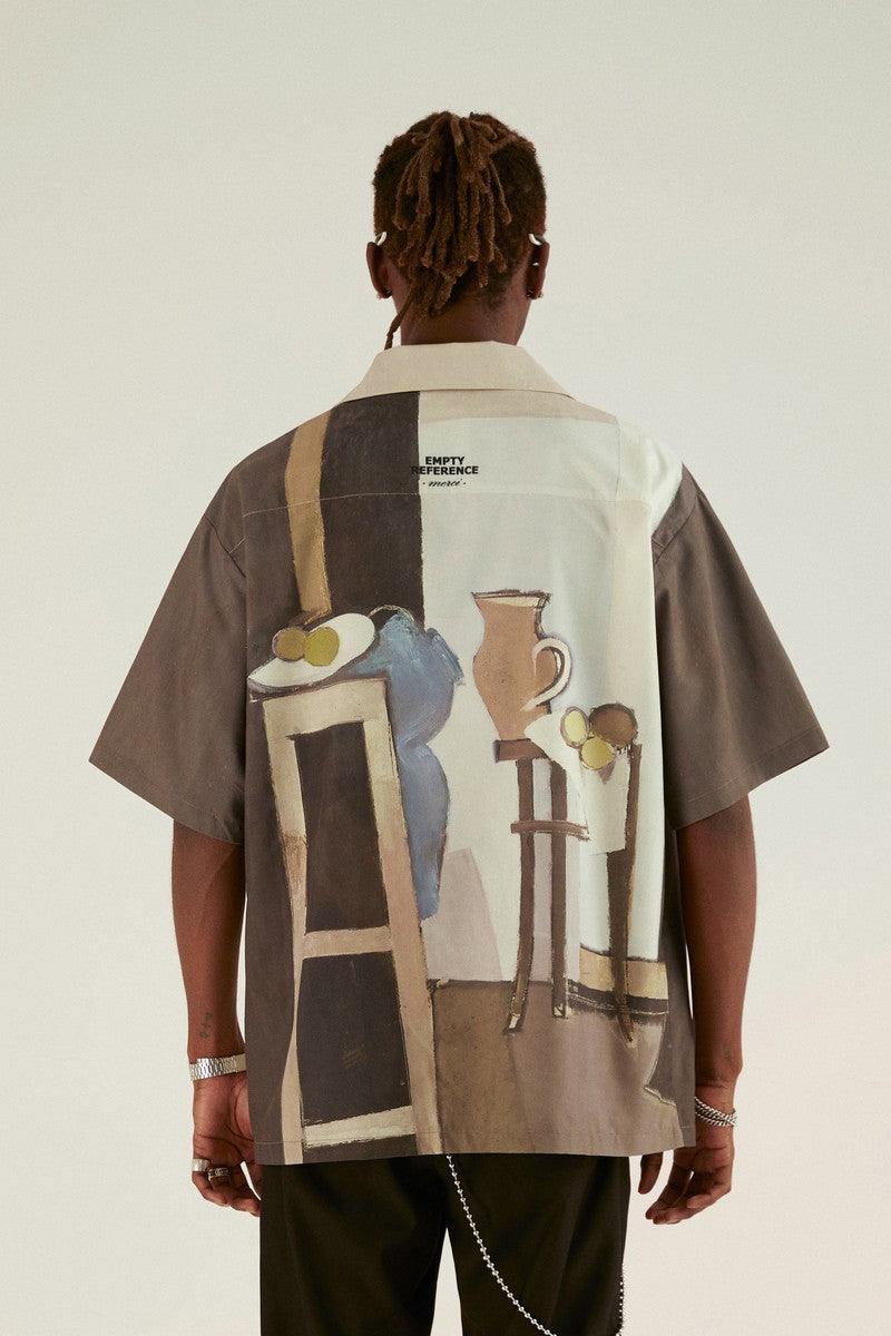 Empty Reference Oil Painting Still Life Cuban Shirt